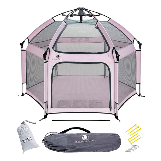 Baby Tent - Baby Beach Playard, Foldable, Portable, Canopy and Travel Bag - Pop Up Bag and Playground