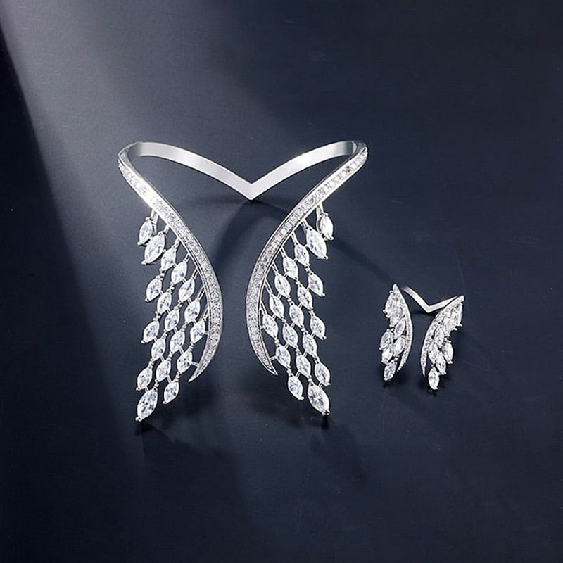 💍Angel Wings Alloy Ring & Bracelet🧚