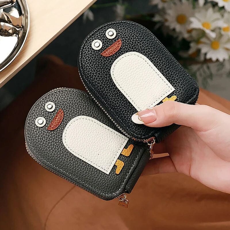 ✨Buy 1 Free 1✨ Penguins PU Credit Card Coin Wallet