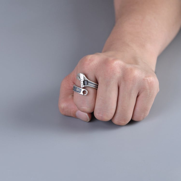 vintage wrench ring